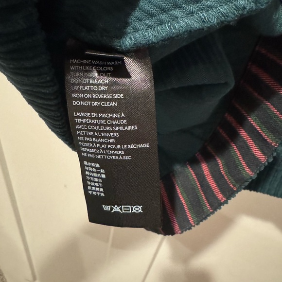 EUC Maeve Dark Green Corduroy Mini Skirt - Picture 4 of 7